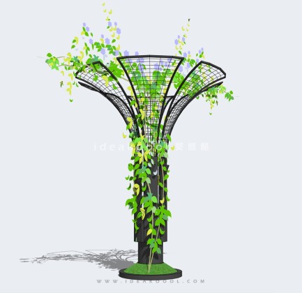 藤蔓攀爬植物花架丨