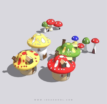 蘑菇房子小屋丨