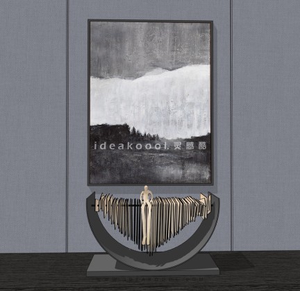 抽象人物雕塑丨