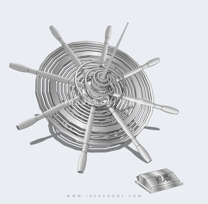 船舶舵冕日冕丨