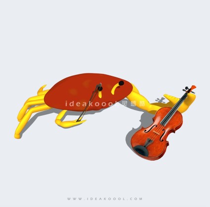 螃蟹小提琴小品丨