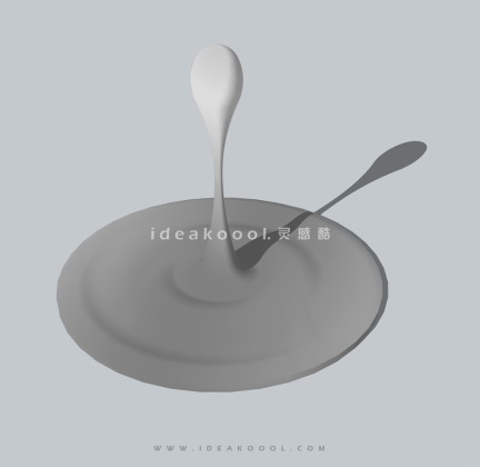 水滴波纹雕塑丨