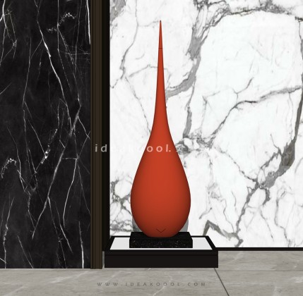 水滴雕塑摆件丨