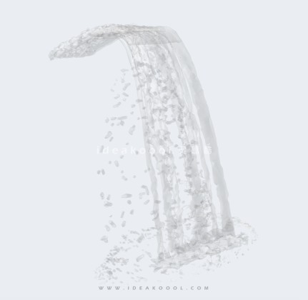 景观水景瀑布丨