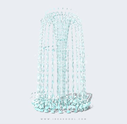 喷泉瀑布水景丨