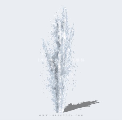 二维喷泉水景丨