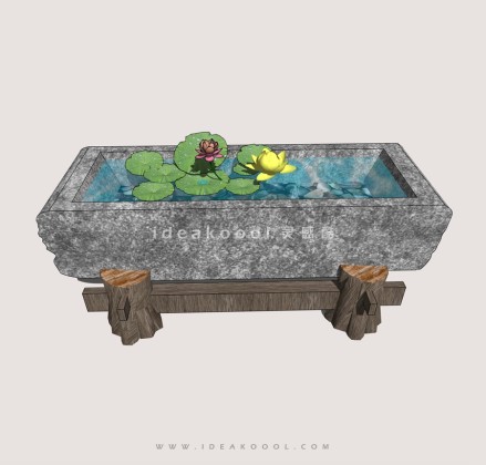 中式石槽马槽丨