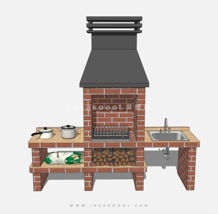 烧烤台丨