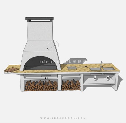 烧烤台丨