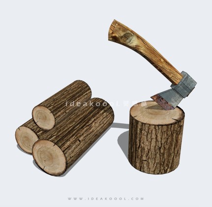 木头树桩 木柴丨