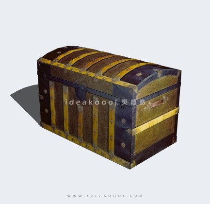 木箱子 宝箱丨