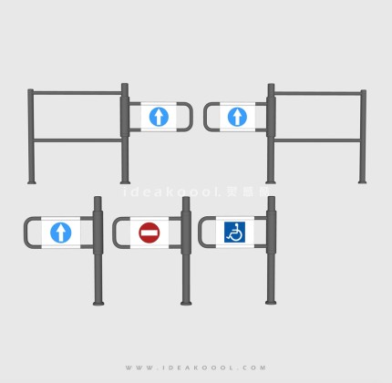 人行道闸摆闸丨