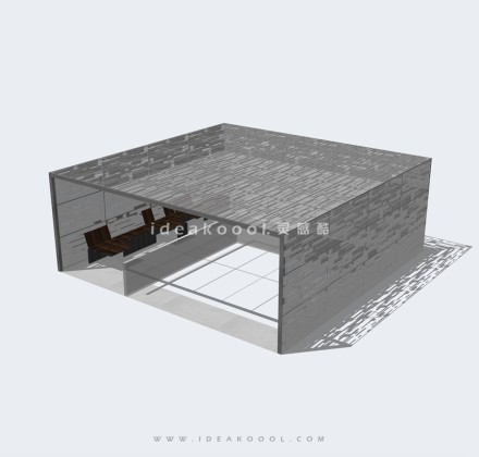 人防出口廊架丨