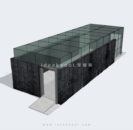 人防出入口廊架丨