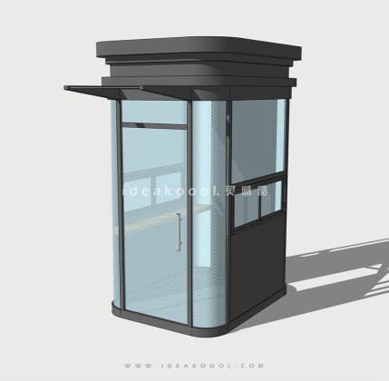 临时可移动门卫岗亭丨