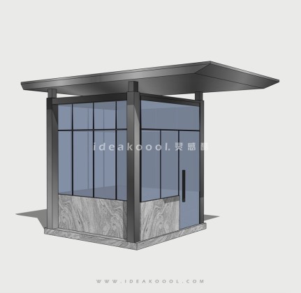 现代门卫岗亭丨