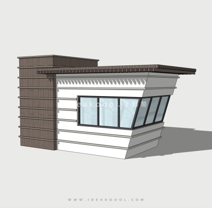 门卫岗亭建筑丨