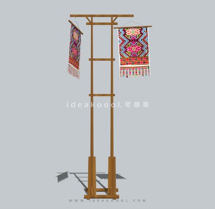 新中式乡村标识牌丨