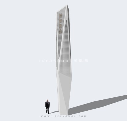 现代导视标识牌 精神堡垒丨