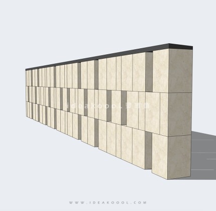 现代创意景墙丨