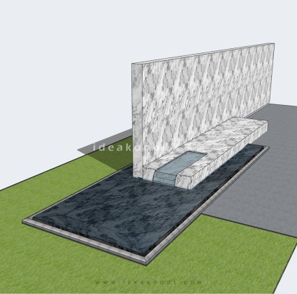 创意景墙水景丨