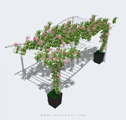 创意藤蔓花架丨