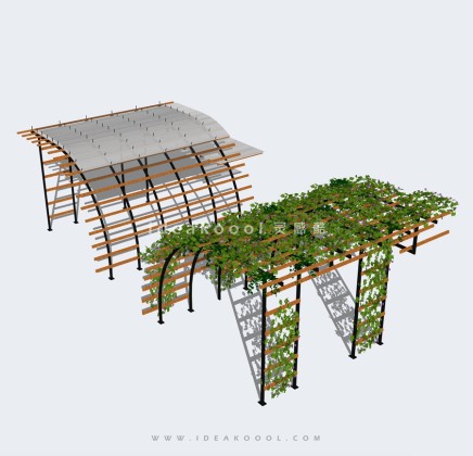 创意藤蔓花架廊架丨