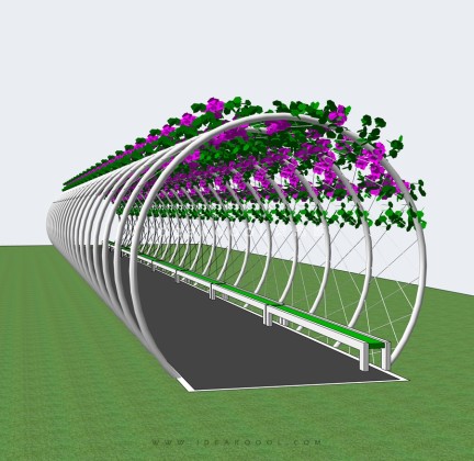 创意藤蔓花架廊架丨
