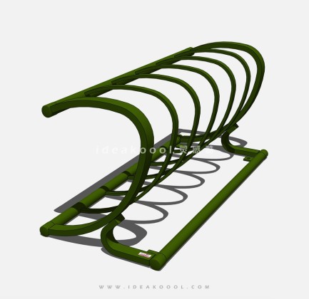 自行车廊架停车架