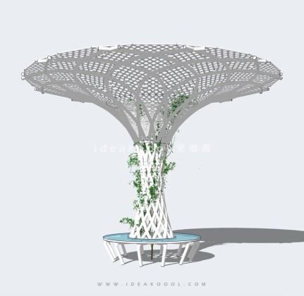 创意异形景观廊架花架丨
