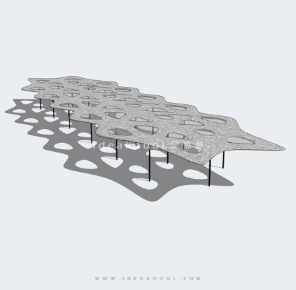 创意异形景观廊架丨