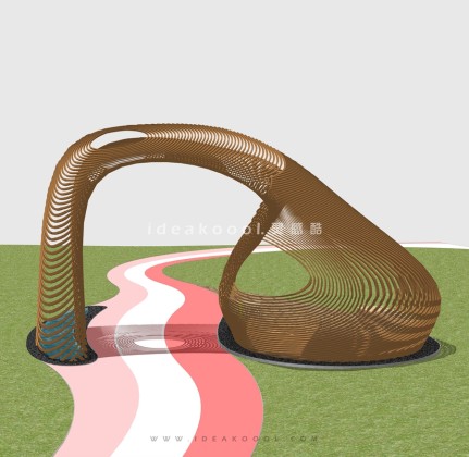 创意异形景观廊架丨