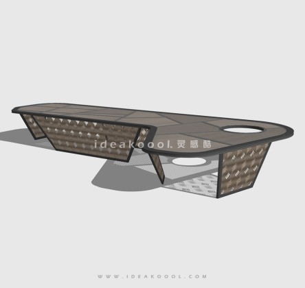 创意异形景观廊架丨