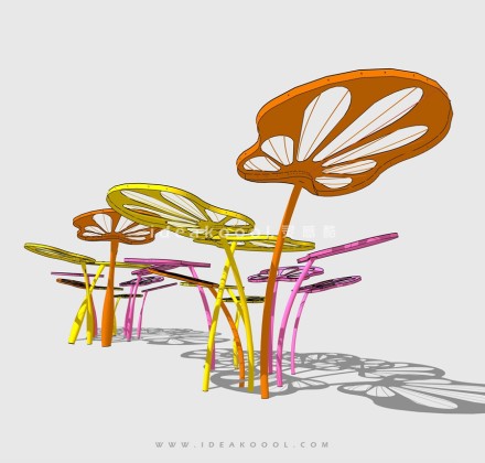 创意异形景观廊架丨