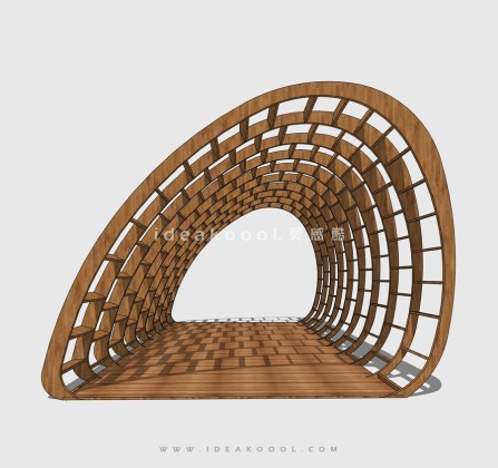 创意异形景观廊架丨