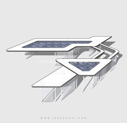 创意异形景观廊架丨