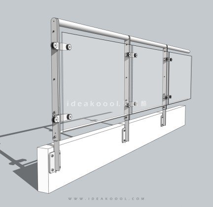 玻璃栏杆丨