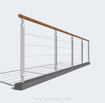 金属铁艺栏杆丨