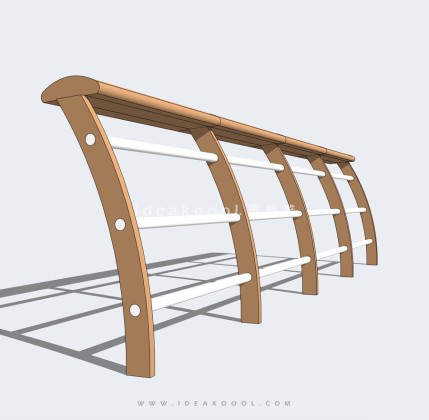 金属铁艺栏杆护栏丨