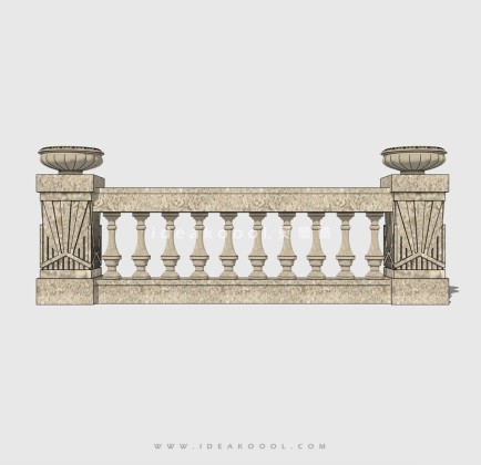 罗马柱欧式栏杆护栏丨
