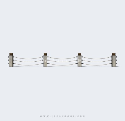 石头栏杆隔离护栏路挡丨