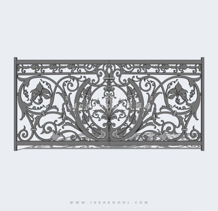 金属铁艺欧式栏杆护栏丨