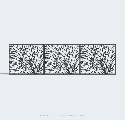 金属铁艺防护栏杆丨