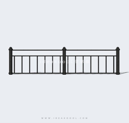 金属铁艺防护栏杆丨