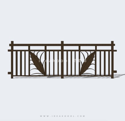 金属铁艺防护栏杆丨