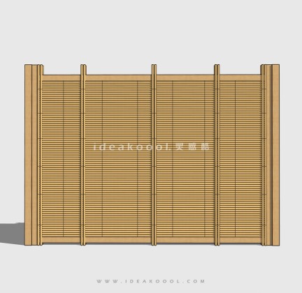 竹篱笆竹栅栏 防护栏杆丨