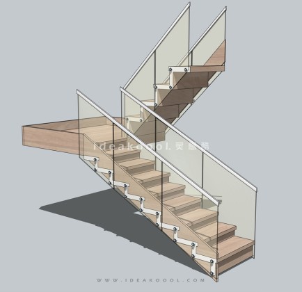 建筑室内楼梯丨