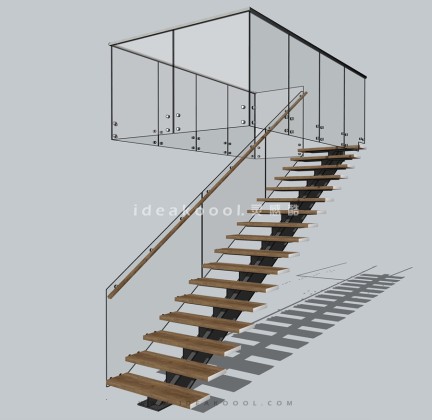 建筑室内楼梯丨