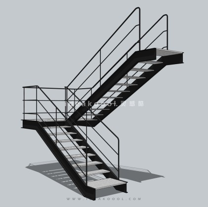 建筑室外内楼梯