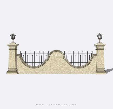 欧式景观围墙丨